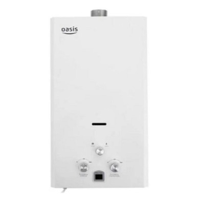 Газовый проточный водонагреватель 