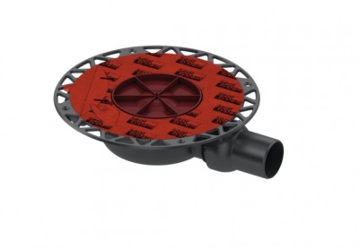 Сифон TECEdrainpoint S DN50 низкий горизонт, универсальный фланец Seal System
