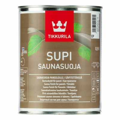 Состав д/сауны SUPI SAUNA PROTECT п/мат 0,9л Финляндия